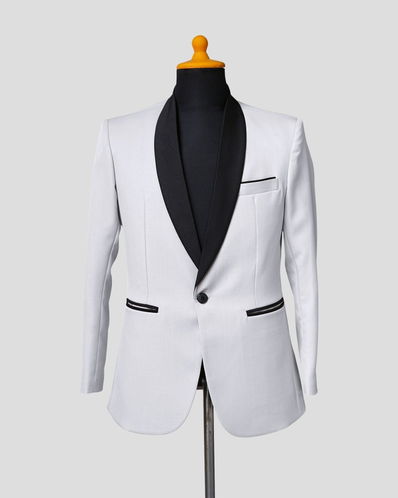 Setelan Tuxedo - White